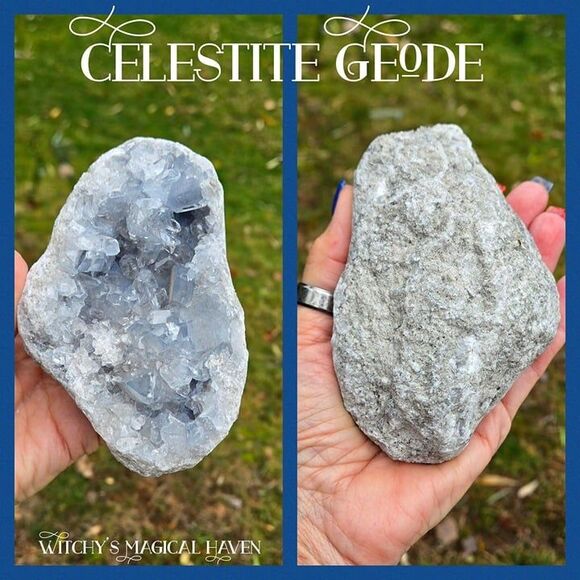 Celestite Geode - Picture 5 of 13